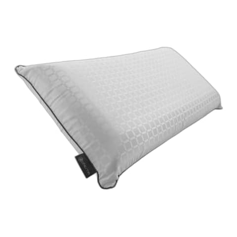 Dhestia - Almohada Viscoelástica Núcleo Carbono y Funda Satén ViscoLux Cover