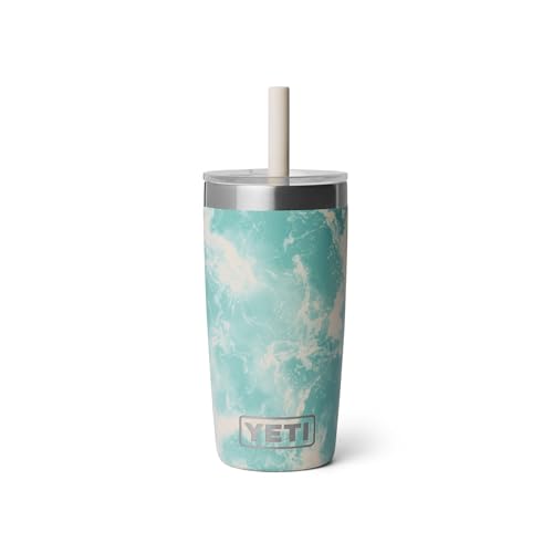Image of YETI Rambler Jr. 10 Oz Tumbler with Silicone Straw Lid