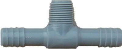 351447 0.75 in. Poly Male Pipe Thread Insert Tee