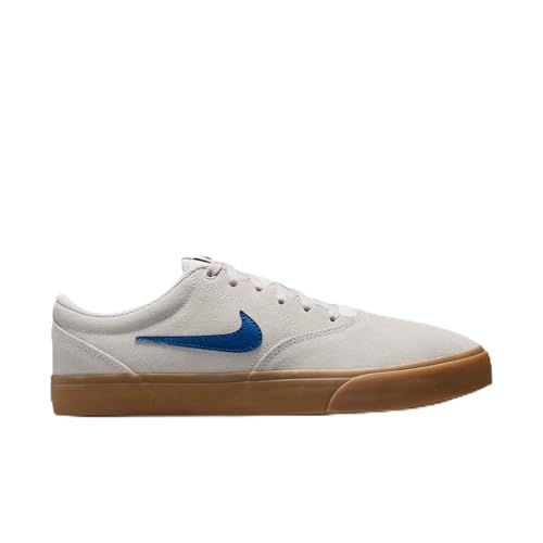 Nike Zapatillas de Ante para Hombre, Color Gris, Azul y Azul Claro, Talla 44,5 EU
