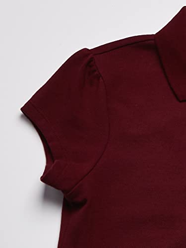 Image of The Children's Place baby-girls And Toddler Short Sleeve Ruffle Pique Polo