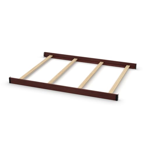 Image of Full-Size Conversion Kit Bed Rails for Sorelle Crib & Changer Combos - Solid Wood - Toddler & Adult Bed Rail for Full-Size - Nursery & Baby Furniture (Model #1050, Cherry - Princeton Crib & Changer)