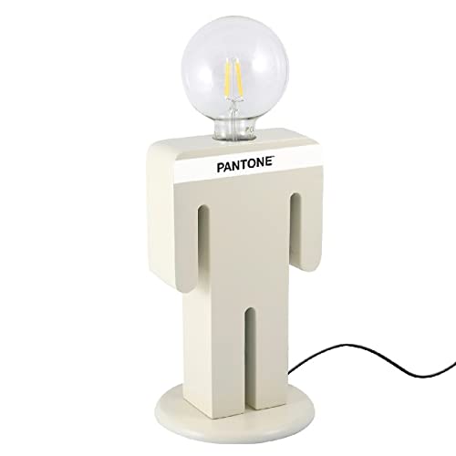 Lampe de table bois E27 Homemania Adam pour optimiser l'éclairage