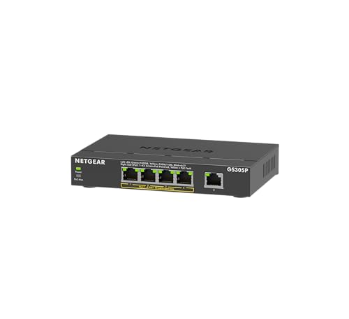 新品未使用 ネットギア netgear GS305P スイッチングハブ 21n1XMnFjdL.jpg