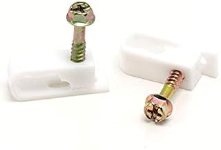 THE CIMPLE CO - Dual, Twin, or Siamese Coaxial Cable Clips, Cat6, Electrical