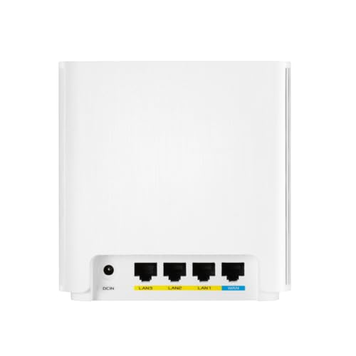 ZenWiFi XD6S AX5400 Sistema WiFi Mesh, 1 Pezzo, Connessione Veloce WiFi 6, Protezione Internet Integrata Per Tutti i Tuoi Dispositivi, Gestione Tramite App, Supporto Installazione a Muro, Bianco - Powerline - Immagine 2