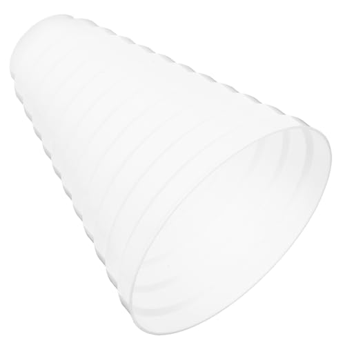 HOMSFOU Conector y Reductor De Conducto De Ventilación 7-20 Cm, Adaptador Plástico a Prueba De Fugas, Compatible Campanas Extractoras y Secadoras, Instalación Sencilla, Uso Cocina, 1 Unidad