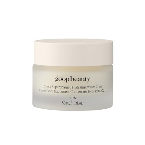 goop Beauty 72-Hour Hydrating Water Cream | Matte Moisturizer for All Skin Types | Niacinamide & Fermented Astragalus Root | Hydrating Face Lotion to Plump Firm & Reduce the Look of Pores | 1.7 fl oz