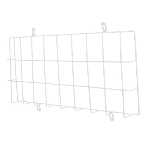 OUNONA Metal Exit Sign Wire Guard Emergency Light Wall-mounted Cage Protective Cover for Emergency Light Wall-mounted Safety Cover Damage Prevention Guard