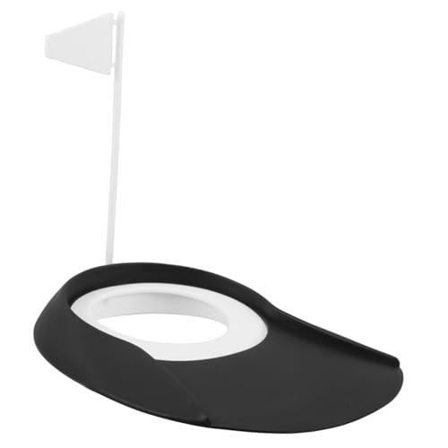 MUSISALY Golf Training Aid 1 Set of Putting Cups Flags Practice Putters Cup for Outdoor Golf Games