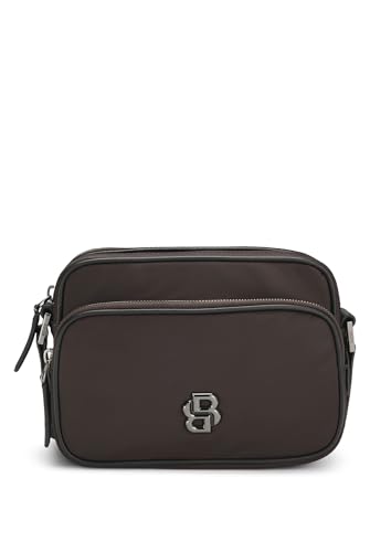 BOSS B_Icon_EW_Zip, Bolso Cruzado Hombres, marrón Oscuro, Einheitsgröße EU