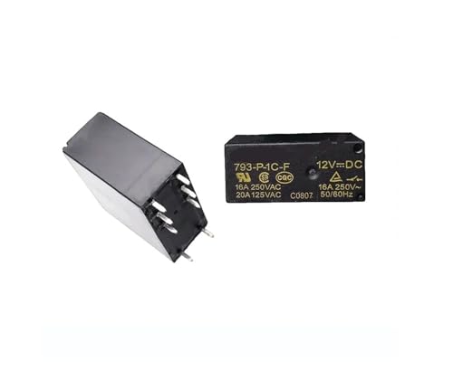 Relais 12 V 793-P-1C-F commutateur de puissance 16A 8 broches pour circuit imprimé