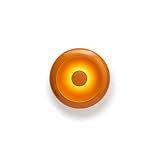 Fatboy Oloha Small Applique Murale   IP55 Applique Murale Intérieure Exterieur   Lampe LED Variable   Rechargeable (8 90h)   2200K Luminaire Exterieur   Ø22,5cm   Orange Solaire