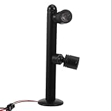 Confort visuel optimal : équipée de la technologie d'éclairage par projecteur pour vitrine de bijoux, la mini lampe LED pour vitrine produit un éclairage doux, sûr et agréable pour une observation prolongée des bijoux