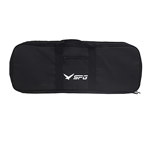Mruabtiy Archery Takedown Recurve Bow Case Portable Bow Bag with Arrow Quiver Holder for Outdoor Hunting Shooting (Black)