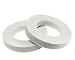 Mutli Color Rainbow Green Floral Tape Stem Wrap Gum Paste 1/2" X 30 Yards 180 Feet Total w/ Flower Crafting eGuide (2 Pack, White)