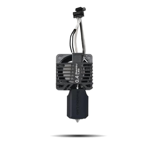 Bambu Lab P1P/P1S Hotend Complete Kit – Full Assembly Hardened Steel Nozzle with Ceramic Heater, 0.4mm Nozzle, Cooling Fan & Heating Block | Bambu P1S Hotend Replacement for 3D Printing - Image 4