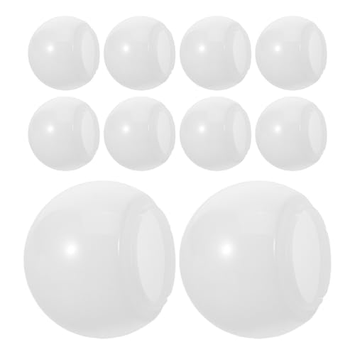 Ipetboom 20Pcs Makeup Mirror Light Covers Replacement Globes, Small Hemispherical LED Bulb Shades for Vanity Light Fixtures, LED Bulb Guard Shells for Bathroom and Dressing Table