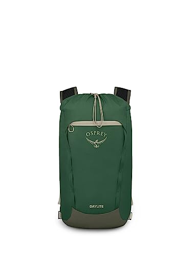 Image of Osprey Daylite Cinch Backpack, Green Canopy /Green Creek