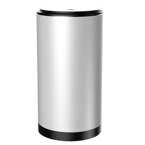 ゴミ箱 車 車内 車内ゴミ箱 蓋付き フタ付き 車載 車用 フタ 蓋 シリコン製 ごみが捨てやすい 後部座席にも 車内 小さいサイズ 車 ドリンクホルダーサイズ 省スペース シルバー