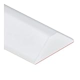 Shower Tray Sealing Strip Collapsible Shower Threshold Water Dam Dry and Wet Separation Silicon Water Blocker (Color : Black, Size : 1m/39 inch)