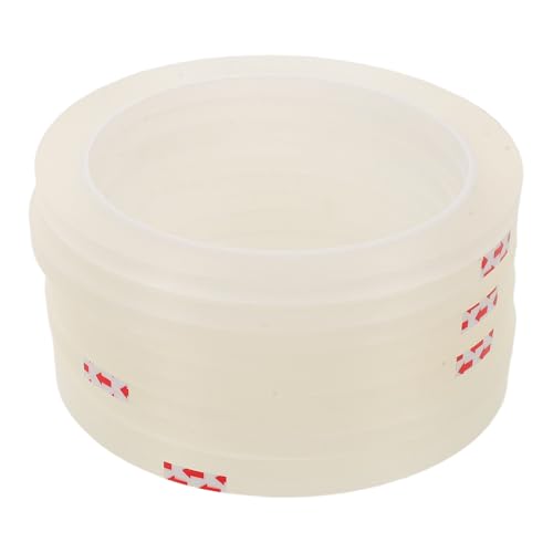 IWOWHERO Cinta Floral Transparente 05 CM X 30 M 10 Rollos para Envolver Tallos Cinta Adhesiva para y Artificiales Resistente al Agua Adecuado para Floristas y Proyectos DIY