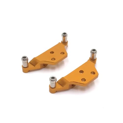 Voiture RC WLtoys 1/28 K989 K969 Support Amortisseur Métal Jaune