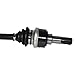 GSP NCV24002 CV Axle Assembly - Compatible with Select Jaguar X-Type; Left Rear (Driver Side)