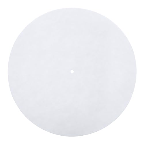 ULDIGI Record Player Platter Mat Pad Wool Mat Static-free Vibration Reduction for Clear Sound