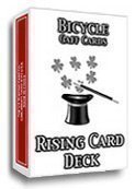 Rising Card Deck Bicycle Cards - Red Backed