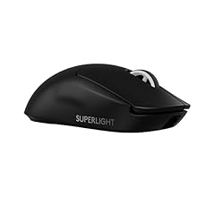Logitech G PRO X SUPERLIGHT 2 LIGHTSPEED Wireless Gaming Mouse, 8K Polling, Lightweight, 60g, LIGHTFORCE Hybrid Switches, H…