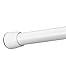 Produktbild IDesign - Interdesign Teleskop-Riegel für Weißen Duschvorhang 127 x 2.29 cm