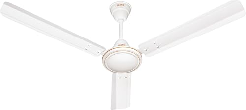 Image of Sujata Ceiling Fan | 3 Year Warranty | 100% Copper Winding, 1200mm | BEE 1 Star Rated Ceiling Fan for Living Room & Bedroom | Powerful Airflow, Energy Efficient, High Speed Performance (AL 450 White)