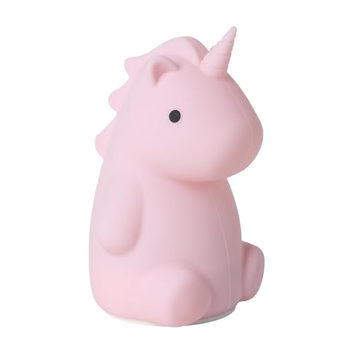 EGLO LED Nachtlicht Castellino, Akku Tischlampe Einhorn