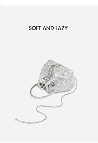 DVIEQE] Women's Mini Handbag - Full Rhinestones Evening Clutch, Compact Crossbody for Party & Wedding4