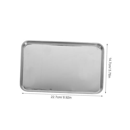 Plateaux de cuisson au design élégant et solide en acier inoxydable pur - 3