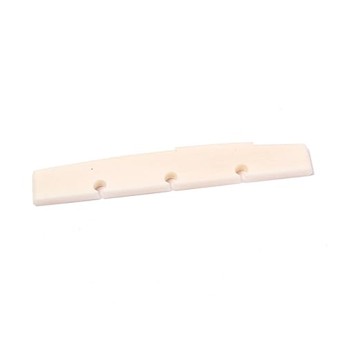 ibasenice Classic Acoustic Guitar Saddle Kit Bone String Bridge Saddle Replacement -52