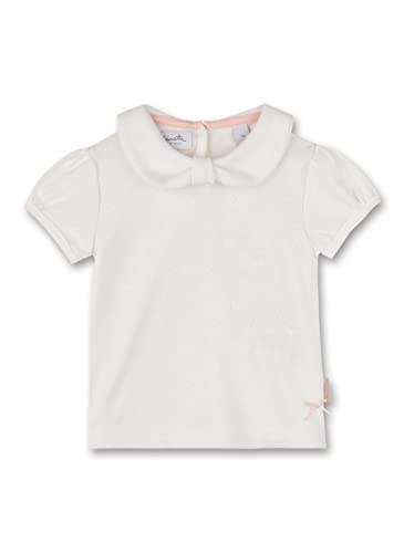 T-shirt bébé fille Sanetta en coton bio natté confortable pour nouveau-né