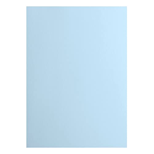 Florence Papier Cartonné Bleu Lisse - A4 - Glacier - 10 feuilles - 216 g/m² - Papier pour Scrapbooking, Carterie, Perforation et Faire Part de Mariage