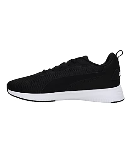 PUMA Unisex's Flyer Flex Knit Running Shoe, Black, US-0 / Asia Size s