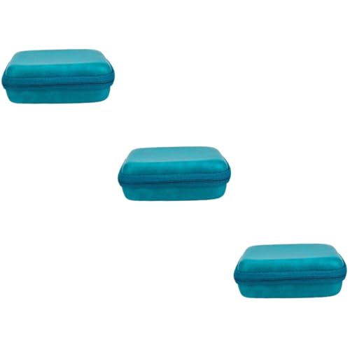 GALPADA 3pcs Guitar Plectrum Bag Portable Case for Guitar Picks Lightweight Organizer for Accessories Scratch Resistant Chic Design for Musicians