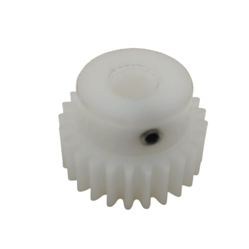 Cylindrical Drive 1pcs 0.5 Module 22 Teeth Plastic POM Spur Gear with Step 3mm 3.17mm 4mm 5mm 6mm Bore 0.5 Module 22T Cylindrical Gear Rack Machinery(3.17mm)