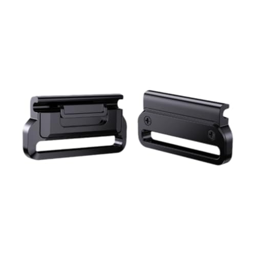 Adaptadores para correa reloj acero inoxidable 2pcs miniatura 2