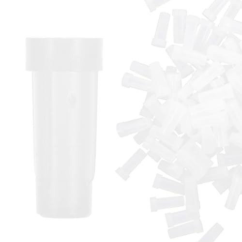 DOITOOL Capuchons D'aiguille Pratiques 200 Pièces en Plastique Pp, Bouchons à Verrouillage Luer pour Travaux Industriels, Protection Fuite pour Composés Thermiques