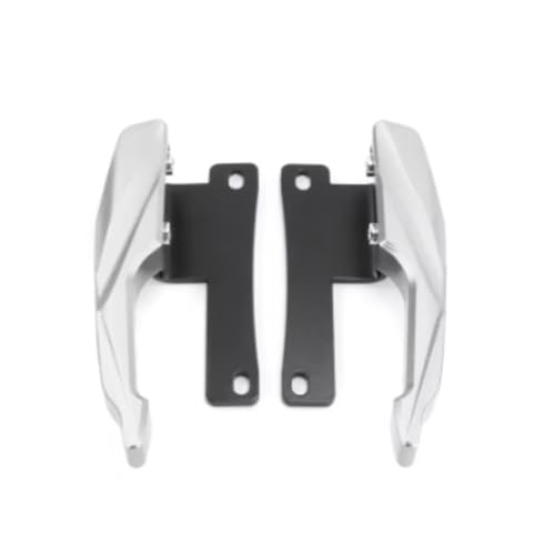 Mango trasero de pasajero KOVE 321R ZF300 barra de agarre gruesa modificada de motocross CNC plata