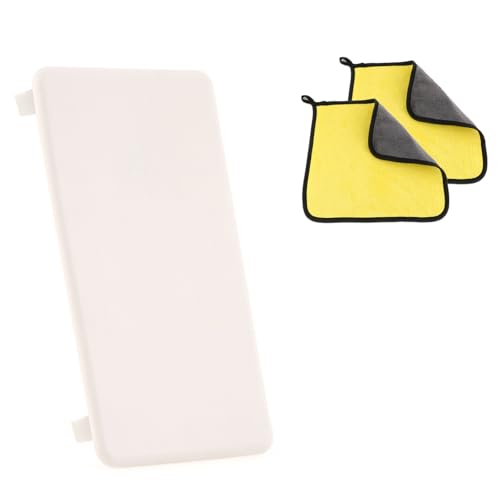 W10533497 Microwave Inlet Cover Compatible with Whirlpool Maytag KitchenAid Amana Microwave Wave Guide Cover Replace 3021428 PS8768667 AP5803334 WPW10533497 Waveguide Cover