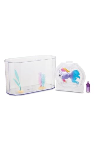 Little Live Pets - Pecera de Aquaritos - Pecera con Accesorios y un pez Exclusivo (Famosa LP100010)