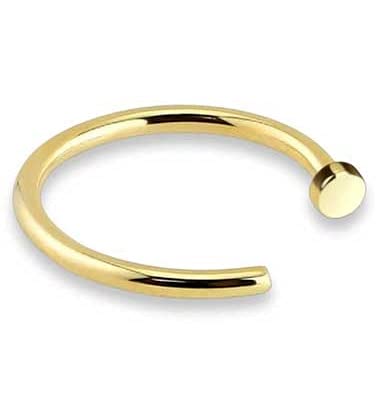 Ringe PIERCING SEGMENT 585er Echtgold/Ohr Nase/Durchmesser 8 mm/Stärke 0,8 mm/Tragus Intim Helix Septum/Schmuck im Online Shop kaufen / 46009-8