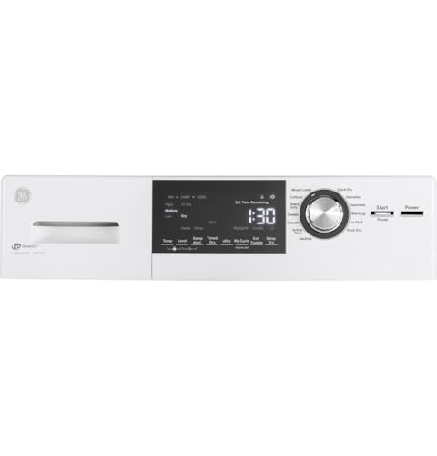 Image of GE 4.1 cu. ft. 240-Volt White Electric Ventless DryerGFT14ESSMWW