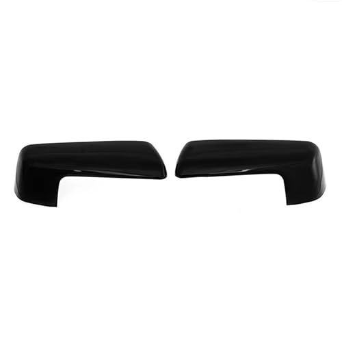 Paire de coques de rétroviseurs latéraux noir brillant pour GMC Sierra 2019-2022